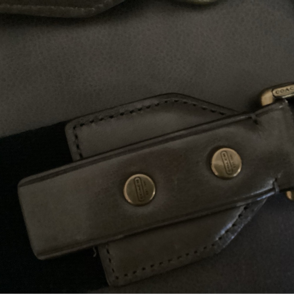 Coach leather tote - Picture 7 of 9